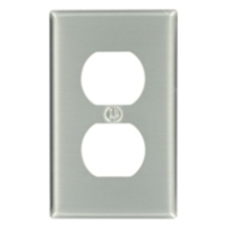 LEVITON Receptacle 1 Gang Wallplate 83003